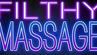 busty blonde teen bri klein gets oiled massage with fingering and cum happy ending 😏💦