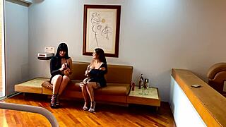 Black Pussy Lips Spread Wide For Detailed Inspection