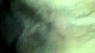 An interracial couple shares a special moment