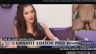 hot brunette guides you to admit your fag desires