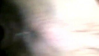 An interracial couple shares a special moment