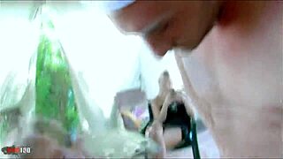 beautiful skinny french blonde alicia flore fucks leo outdoors with small tits