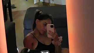 Hidden Camera Catches Petite Niece In Doggystyle Creampie