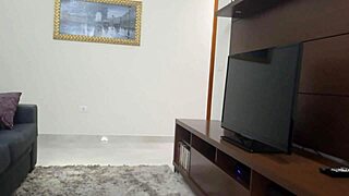 i'm the tv technician getting lucky with a hot client, full video on red