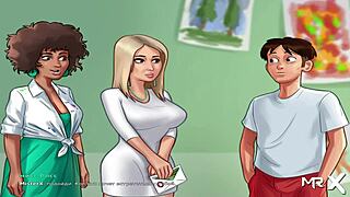 समरटाइम सागा में आर्ट टीचर को लंड चाहिए?