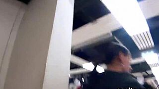 Teased in shop, shagged in POV