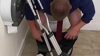 straight fat teen in hr meeting