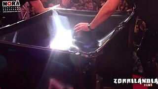 Cute Girl Bound In BDSM Bondage