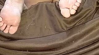 she loves getting her ass spanked, gets aroused and has sex right away with fingering