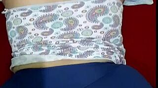 Unexpected hard surprise in the kitchen for maid