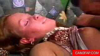 Amateur couple enjoys creampie in free porn video