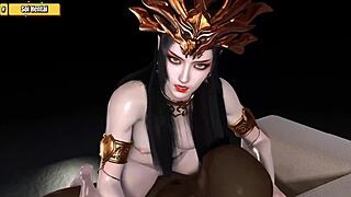 Intense Hentai 3D Babe Riding Big Cock In Anal Hardcore Compilation