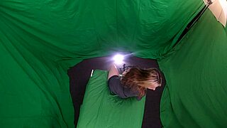 Scarlett Johnson enjoys intense pussy penetration in this teen 18+ scene