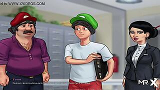 Summertime Saga Episode Four Fraud Scene Twelve With German Hentai Sex