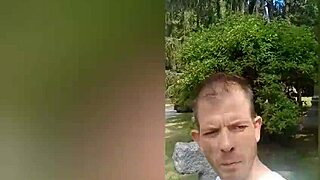 Does This Homemade MILF Throat Cock Outdoors?