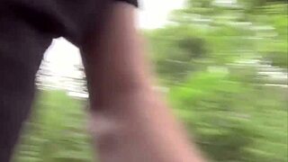 Hot Amateur Brunette Passenger Gets Anal Fucked By Fake Driver Outdoors