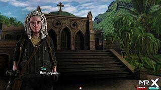 Naked dance in Treasure of Nadia episode 1 scene 39.