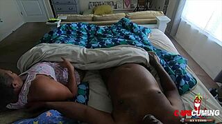 Black BBW Mature MILF With Natural Tits Gets Her Fupa Fucked Hard, Cum Everywhere!