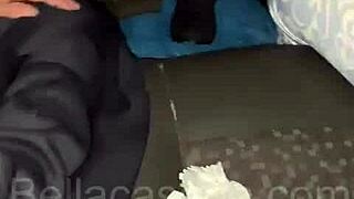 Bella's married and loving that van gangbang with three guys