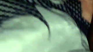 Ebony teen gets hardcore fucking with wet pussy on rainy day