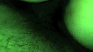 latina with big ass rides black cock in amateur session