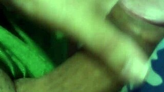 blonde spreads wet pussy for detailed close-up view