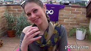 Hey, check out this french blonde minnie deepthroating a massive dick with toys and doggystyle action! 😏🍆