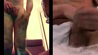 Amateur gay wanker jerks off hard