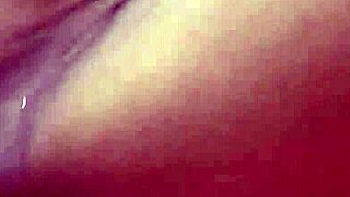 Black Harlot Takes Intense Facial Outdoors Boldly