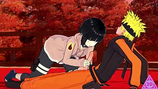 Hinata Naruto Futanari Sucks Big Cock in Hentai POV