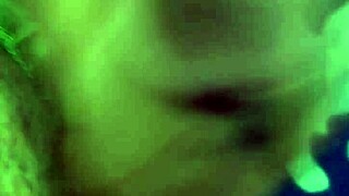 blonde spreads wet pussy for detailed close-up view