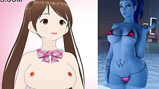 i try not to cum to this lewd hentai overwatch vtuber challenge