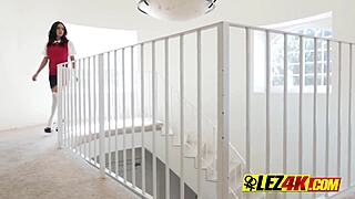 sensual lesbian oral action on camera