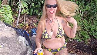 wow, perfect atlantic forest for beach orgy with big macky's 27cm!