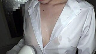 Watch cute Japanese girl masturbate and fuck?