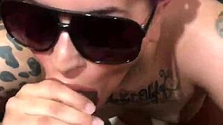 dressing room latina sucks huge black cock