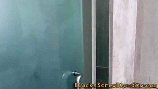 teen with small tits blows black cock