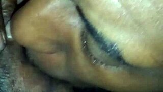 Quick cumming finish with pussy licking