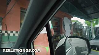 Misty Meaner Gets Garage Service With Monster Cock Riding And Blowjob Cumshot