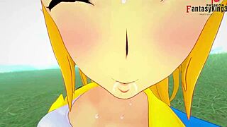 i rescue zelda and fuck boye in pov breath of the wild short