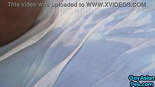 Skinny Asian twink gets barebacked by boyfriend in raw action.