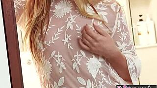 Twistys - AJ Applegate Admiring Herself in Mirror Play