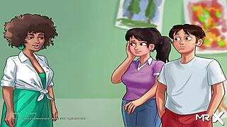 Uh, gotta draw each other in Summertimesaga, ya know, e4 32!