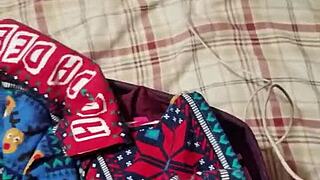 these gay panties at my friend's house are so interesting.