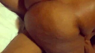 A monster cock penetrates a tight, wet pussy while spanking a big ass