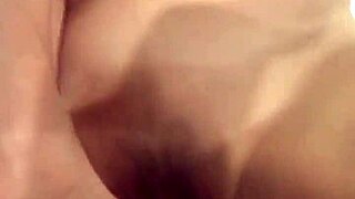 i can't get enough of that big purple dildo stretching a tight wet pussy with toys