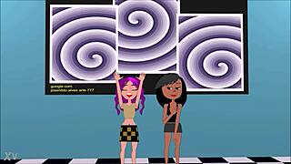 cena-01 amateur lesbian uses strapon to fuck teen partner 😏