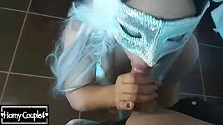 latina milf rides big ass and sucks cock for orgasm