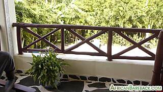 Skinny Amateur Nubian Twink Gets Barebacked by Boyfriend in Raw Action