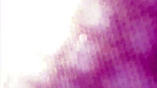 hot teen brunette gets facial cumshot all over!